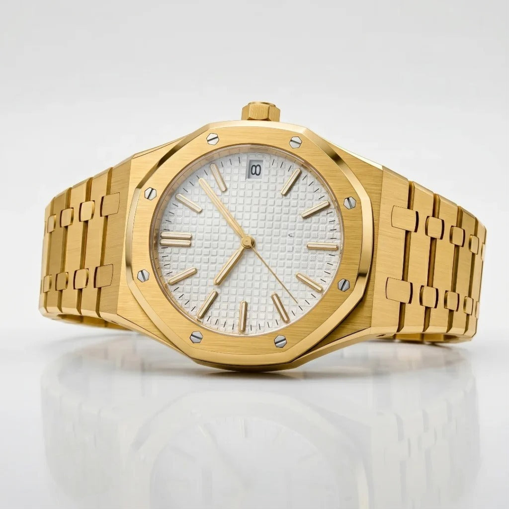 Seiko Mod | Royal Oak White Gold