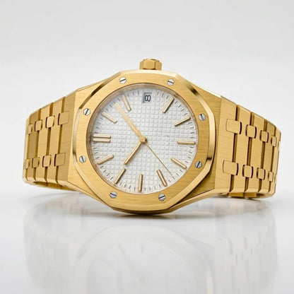 Seiko Mod | Royal Oak White Gold