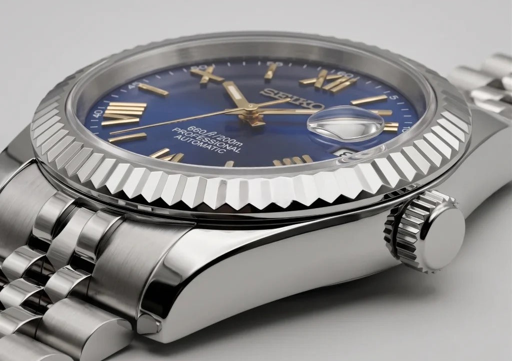 Seiko Mod | DateJust Navy Roman
