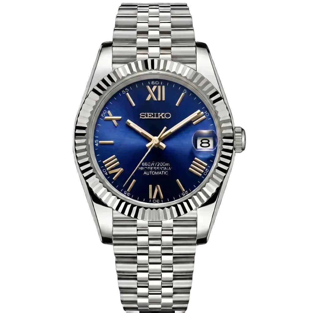 Seiko Mod | DateJust Navy Roman