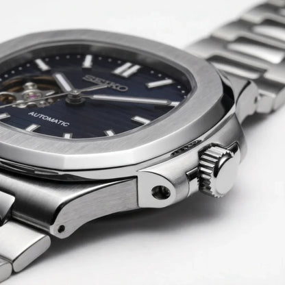 Seiko Mod | Nautilus Navy Open Heart