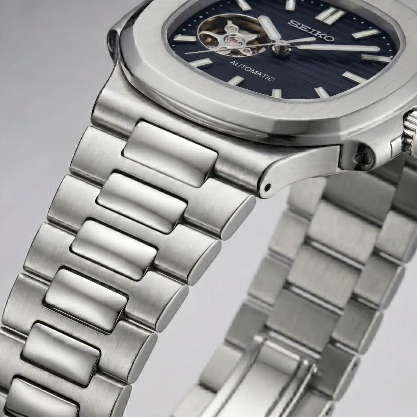 Seiko Mod | Nautilus Navy Open Heart