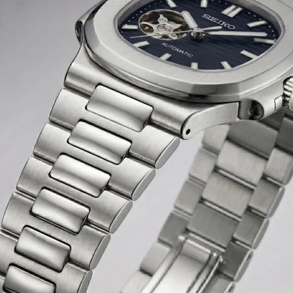 Seiko Mod | Nautilus Navy Open Heart
