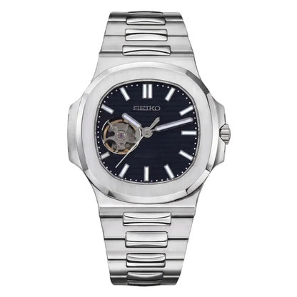 Seiko Mod | Nautilus Navy Open Heart