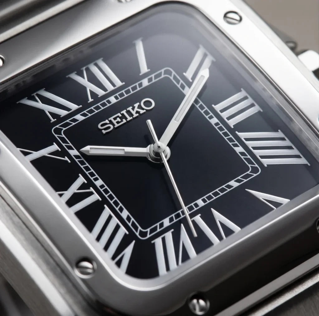 Seiko Mod | Santos Classic Black