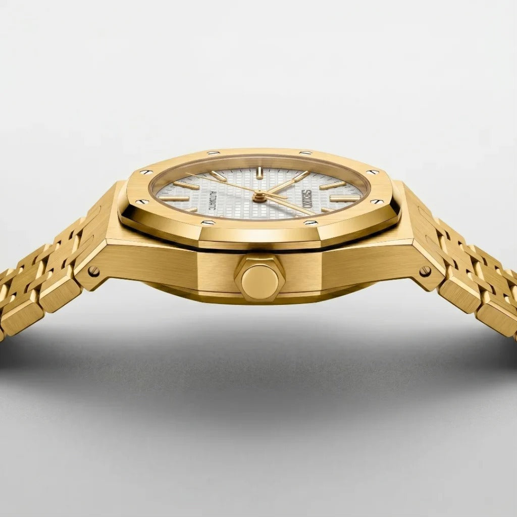 Seiko Mod | Royal Oak White Gold