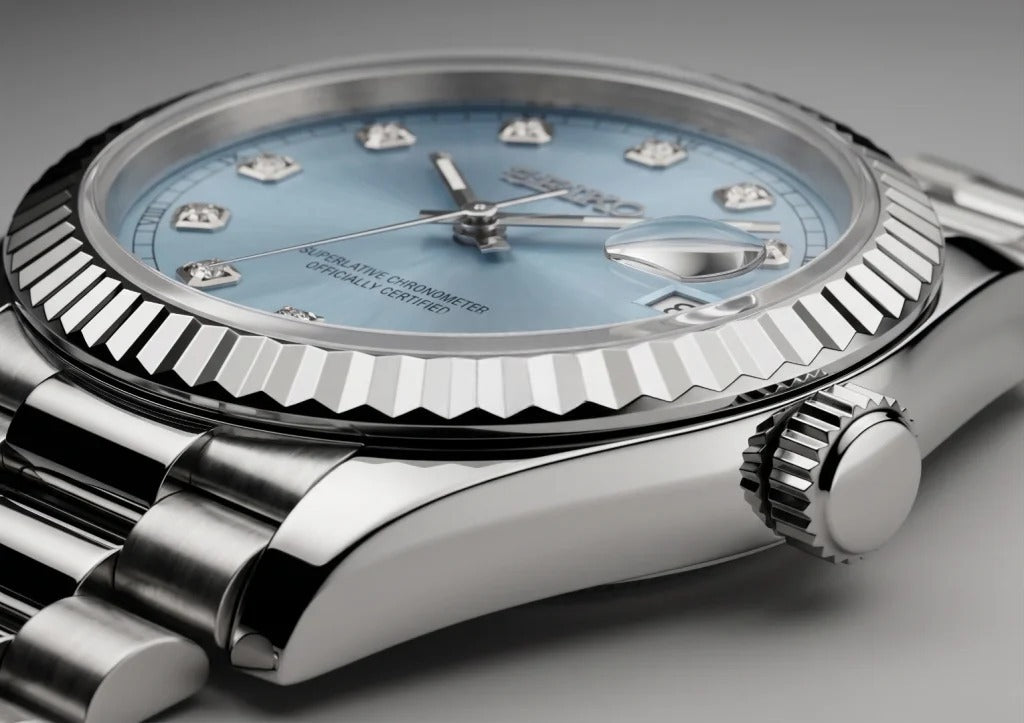 Seiko Mod | DateJust Blue Diamond