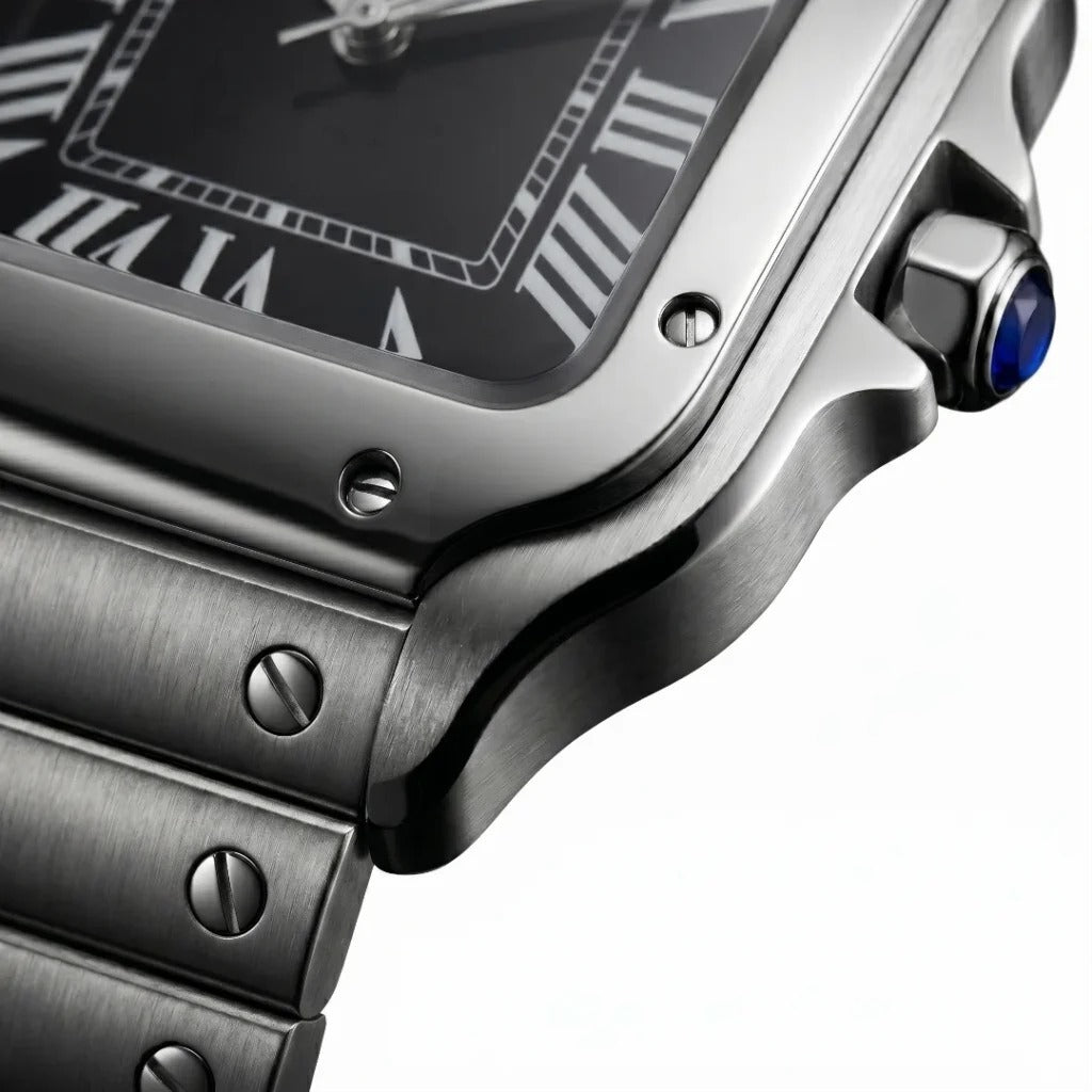 Seiko Mod | Santos Classic Black