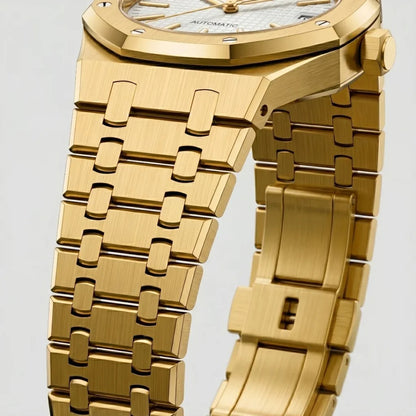Seiko Mod | Royal Oak White Gold