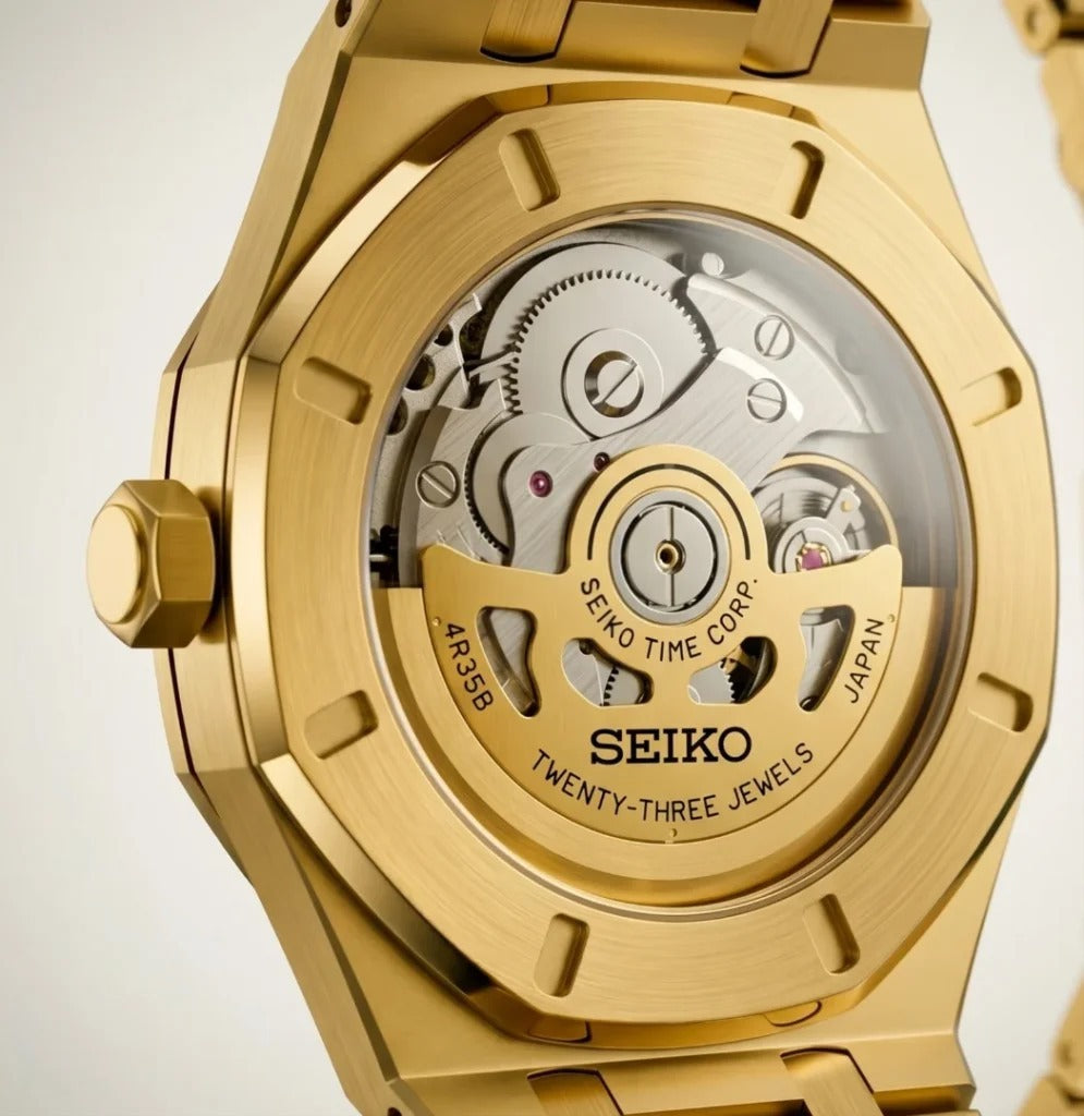 Seiko Mod | Royal Oak White Gold