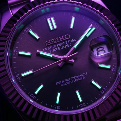 Seiko Mod | DateJust Triple Chocolate