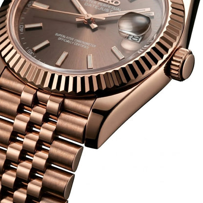 Seiko Mod | DateJust Triple Chocolate