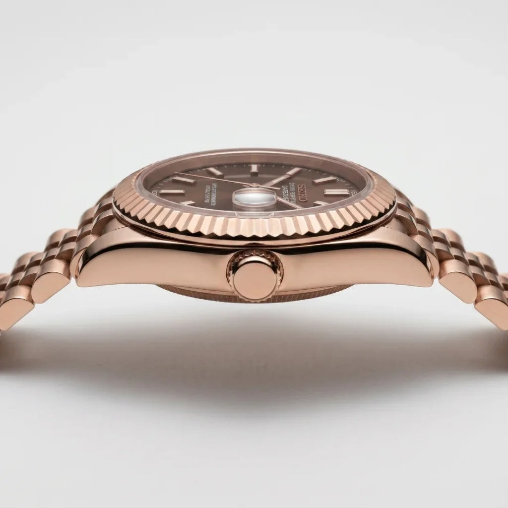 Seiko Mod | DateJust Triple Chocolate