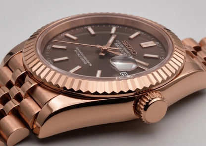 Seiko Mod | DateJust Triple Chocolate