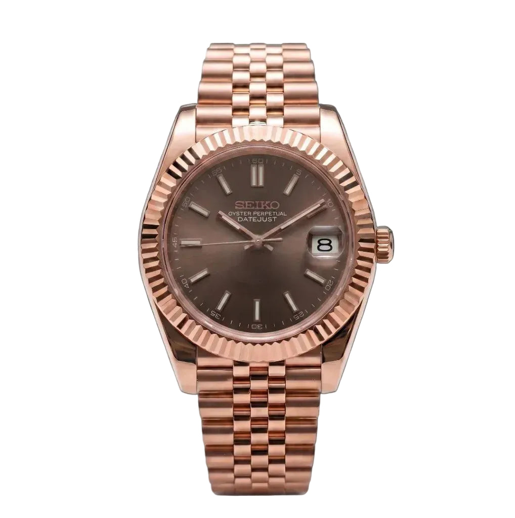 Seiko Mod | DateJust Triple Chocolate