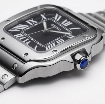 Seiko Mod | Santos Classic Black
