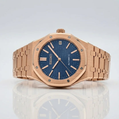Seiko Mod | Royal Oak Rose Blue