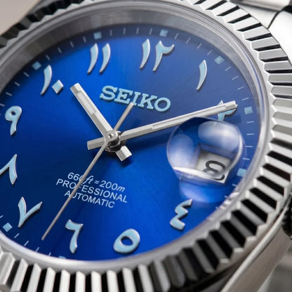 Seiko Mod | DateJust Navy Arabic