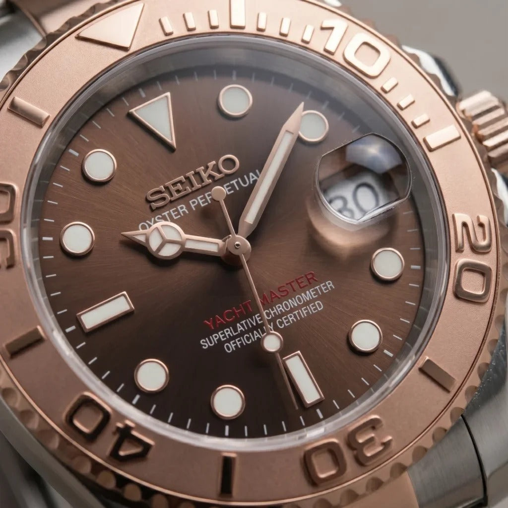 Seiko Mod | Two Tone Yacht Master