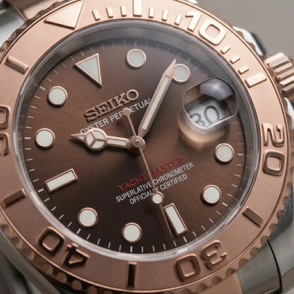 Seiko Mod | Two Tone Yacht Master