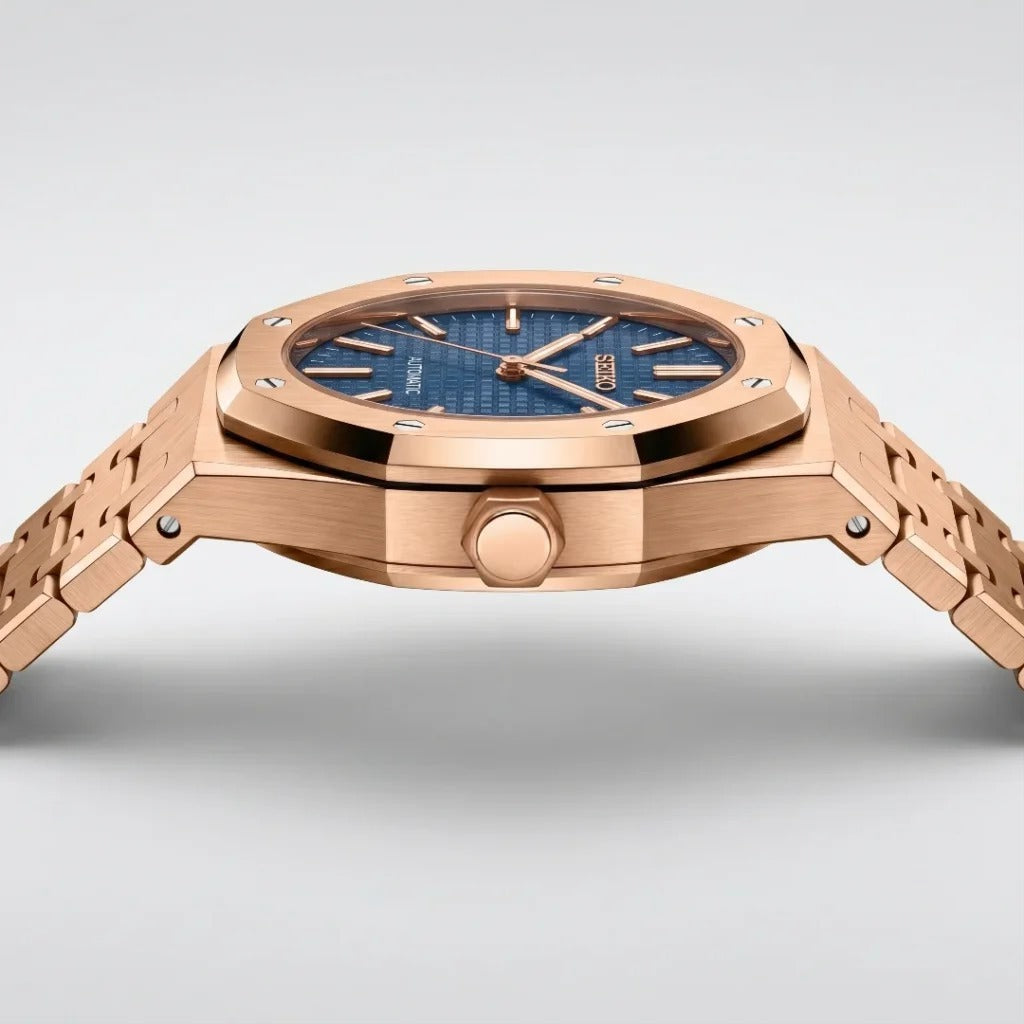 Seiko Mod | Royal Oak Rose Blue