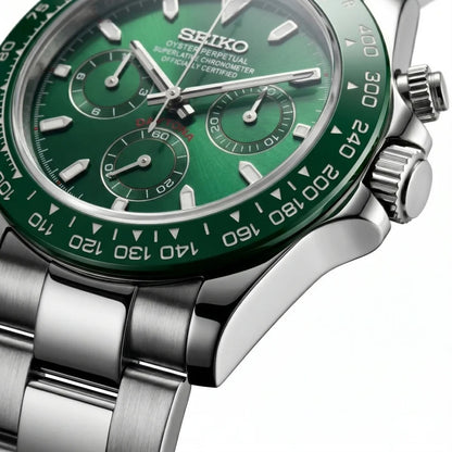 Seiko Mod | Daytona Green Ceramic