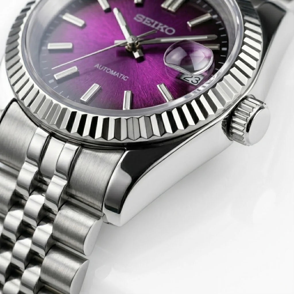 Seiko Mod | DateJust Purple