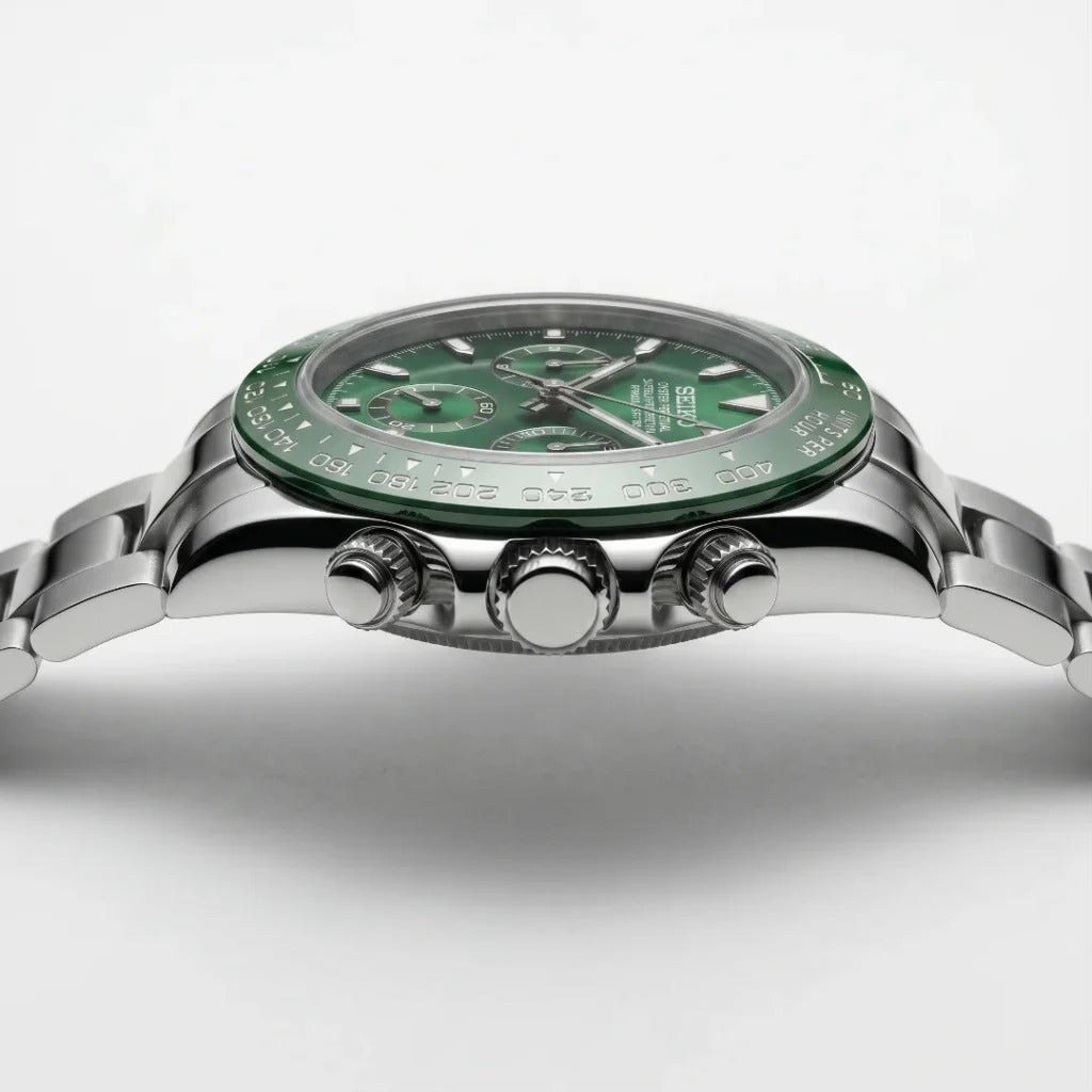 Seiko Mod | Daytona Green Ceramic