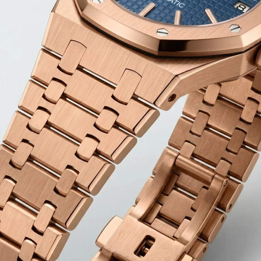 Seiko Mod | Royal Oak Rose Blue