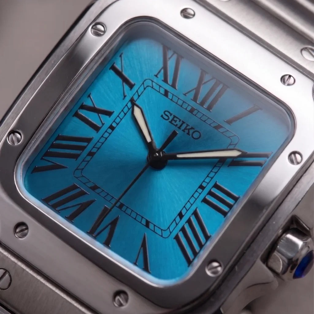 Seiko Mod | Santos Ocean Blue