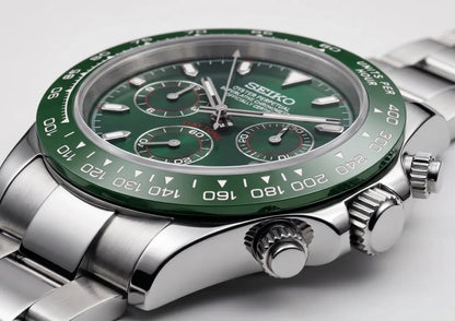 Seiko Mod | Daytona Green Ceramic