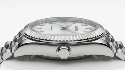 Seiko Mod | DateJust White Arabic v2