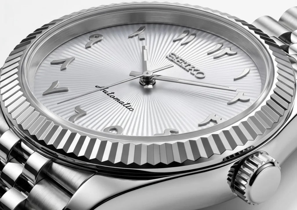 Seiko Mod | DateJust White Arabic v2