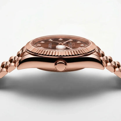 Seiko Mod | DateJust Triple Chocolate Diamond