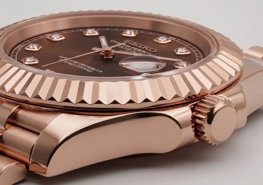 Seiko Mod | DateJust Triple Chocolate Diamond