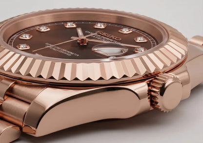 Seiko Mod | DateJust Triple Chocolate Diamond