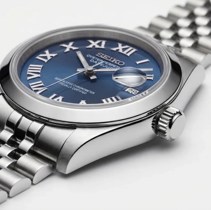 Seiko Mod | DateJust Blue Wimbledon