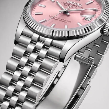 Seiko Mod | DateJust Pink
