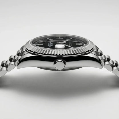 Seiko Mod | DateJust Black Arabic