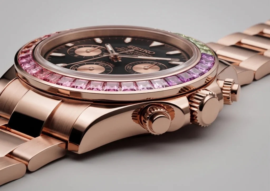 Seiko Mod | Daytona Rose Rainbow
