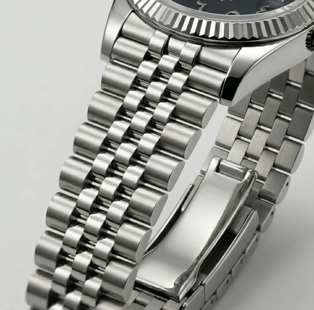 Seiko Mod | DateJust Black Arabic