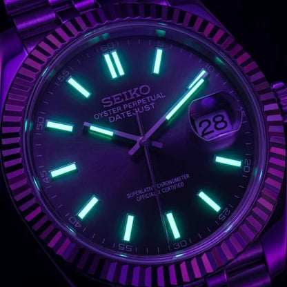 Seiko Mod | DateJust Champagne