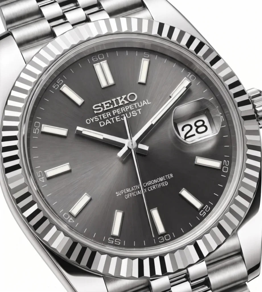 Seiko Mod | DateJust Champagne