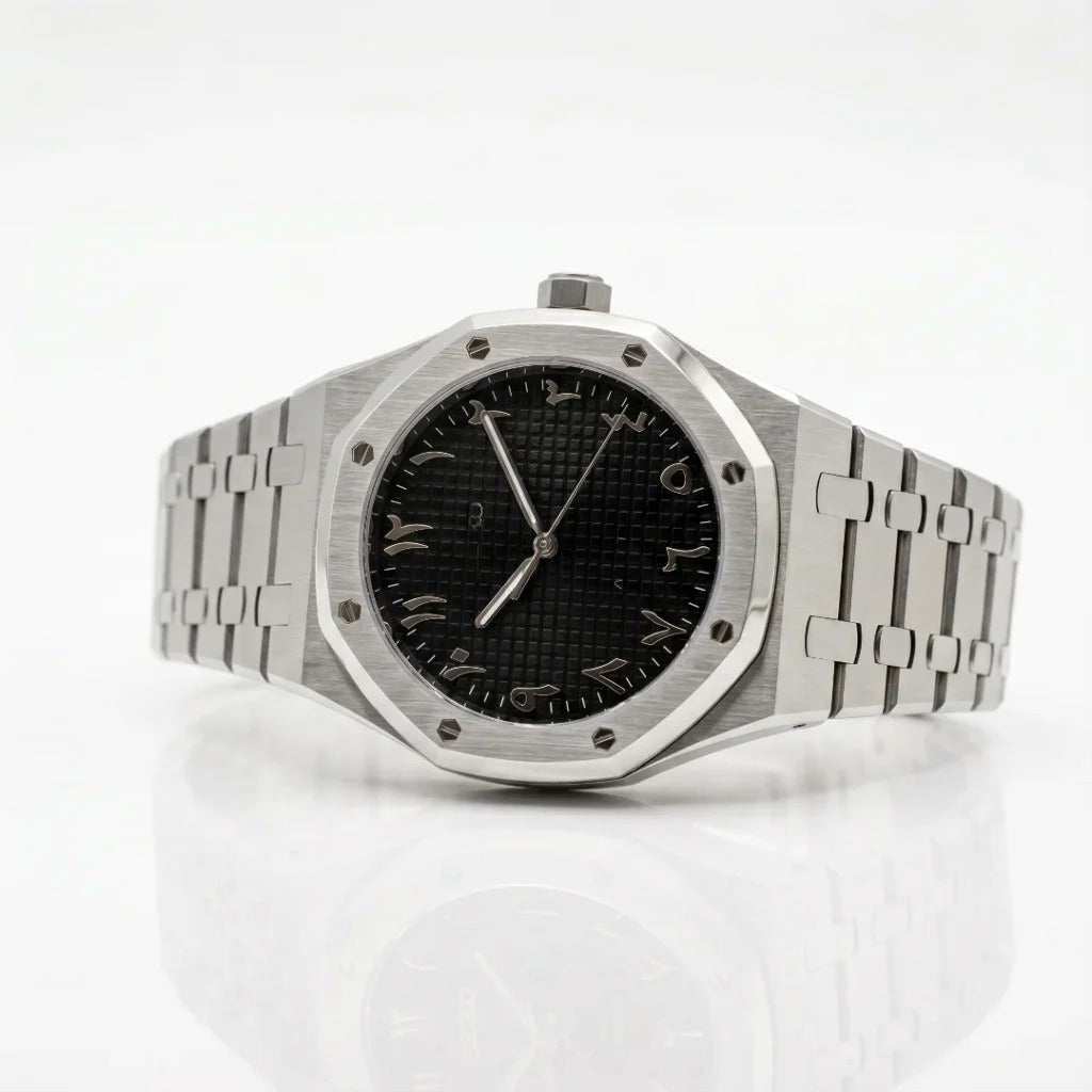 Seiko Mod | Royal Oak Black Arabic