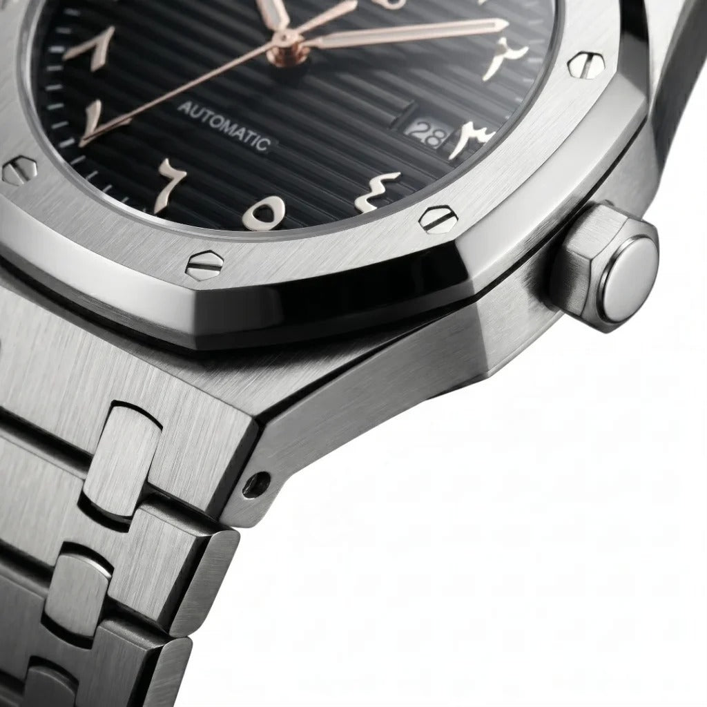 Seiko Mod | Royal Oak Black Arabic