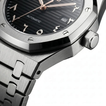 Seiko Mod | Royal Oak Black Arabic