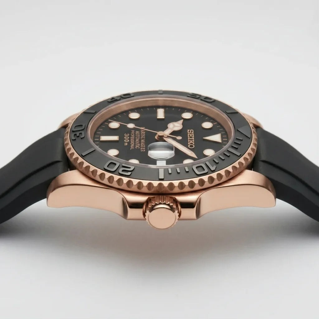 Seiko Mod | Rubber Rose Yacht Master