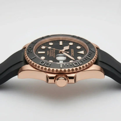 Seiko Mod | Rubber Rose Yacht Master
