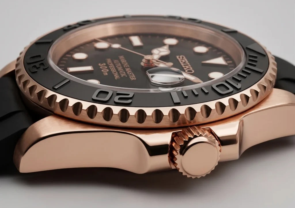 Seiko Mod | Rubber Rose Yacht Master
