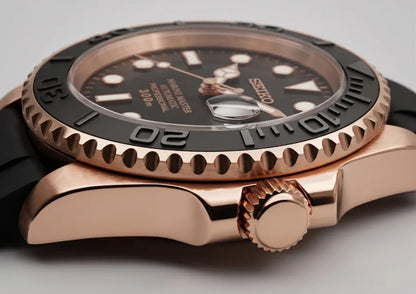 Seiko Mod | Rubber Rose Yacht Master